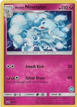 Alolan Ninetales (30) card front