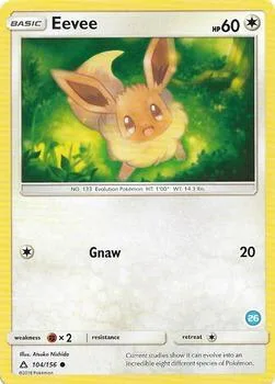 Eevee (26) card front