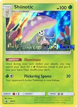 Shiinotic (Prerelease) [Staff] card front