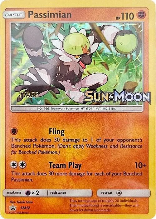 Passimian (Prerelease) [Staff] card front