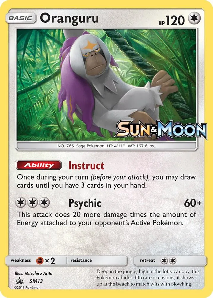 Oranguru (Prerelease) card front