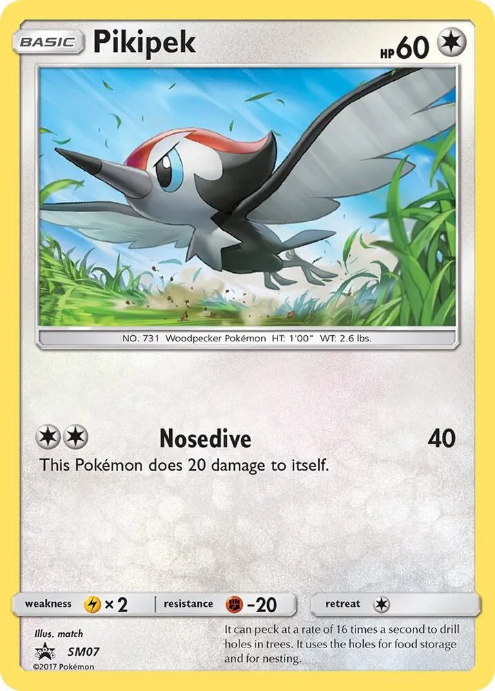 Pikipek card front