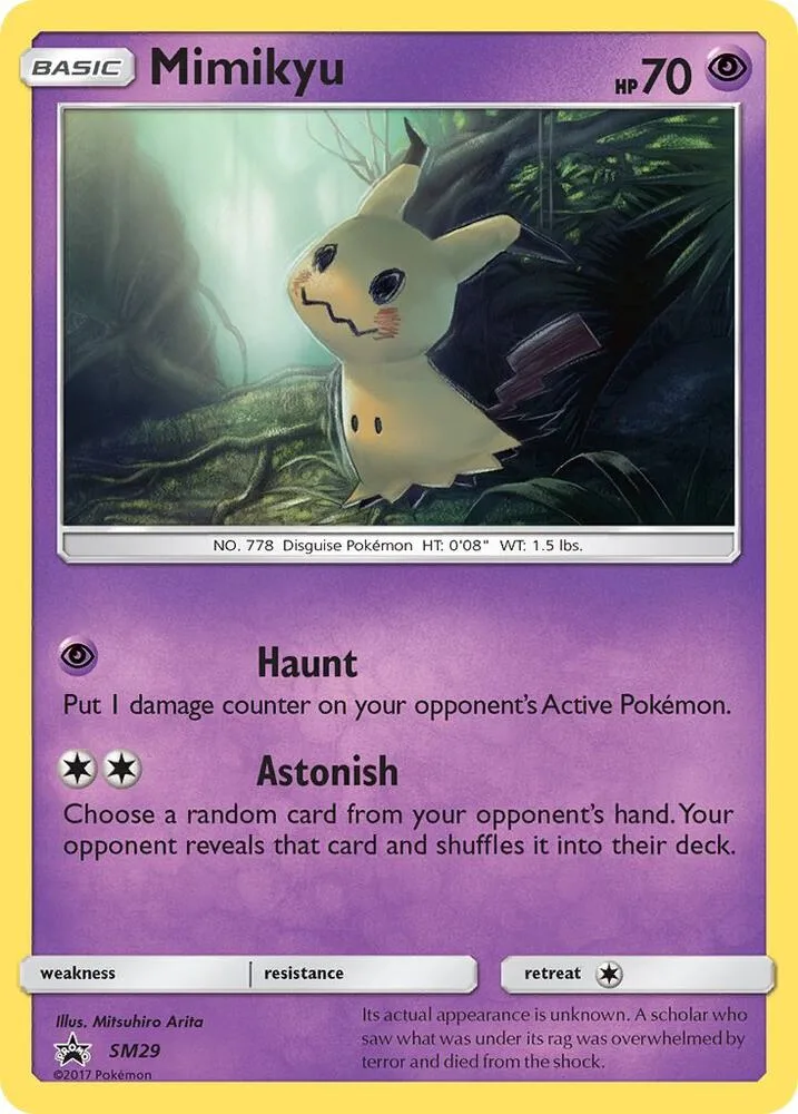 Mimikyu card front
