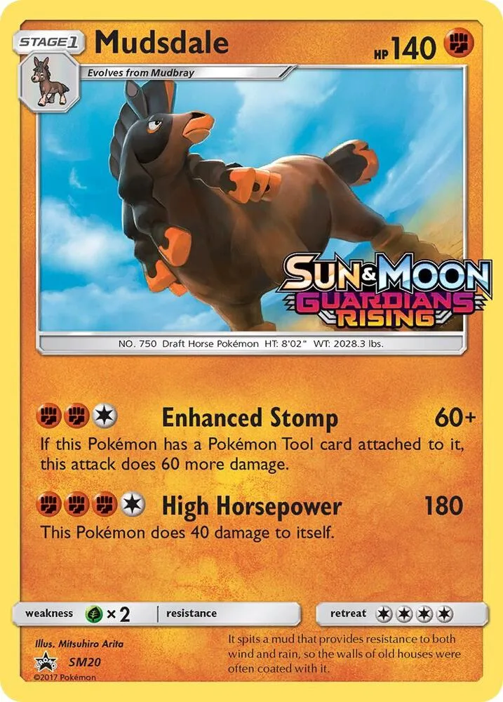 Mudsdale (Prerelease) card front