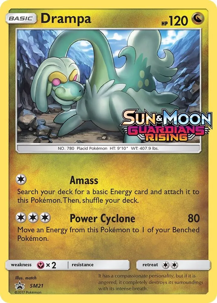 Drampa (Prerelease) card front