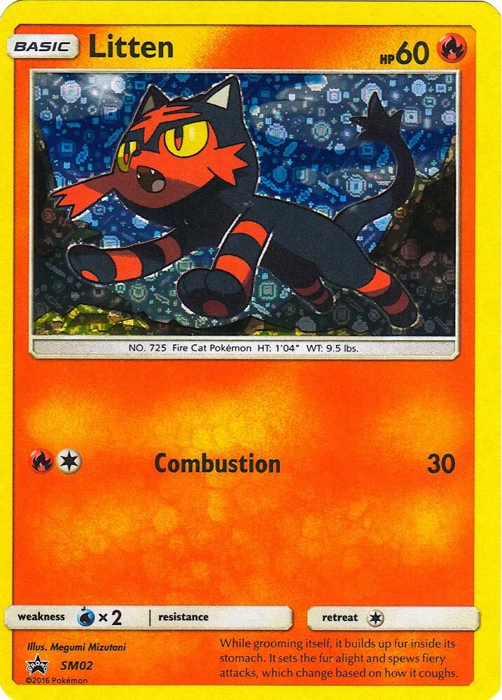 Litten (General Mills Promo) card front