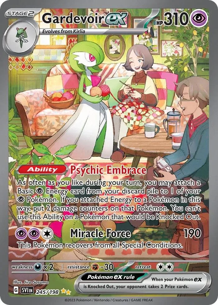 Gardevoir ex Holofoil card