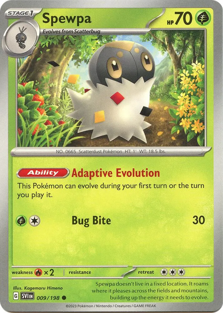 Spewpa card front