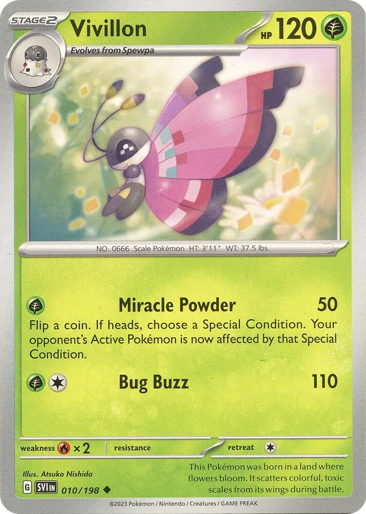 Vivillon card front