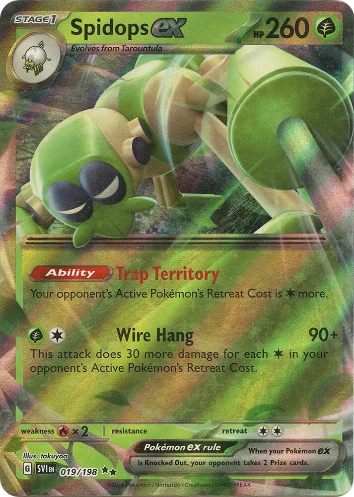 Spidops ex card front