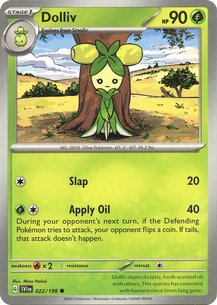 Dolliv card front