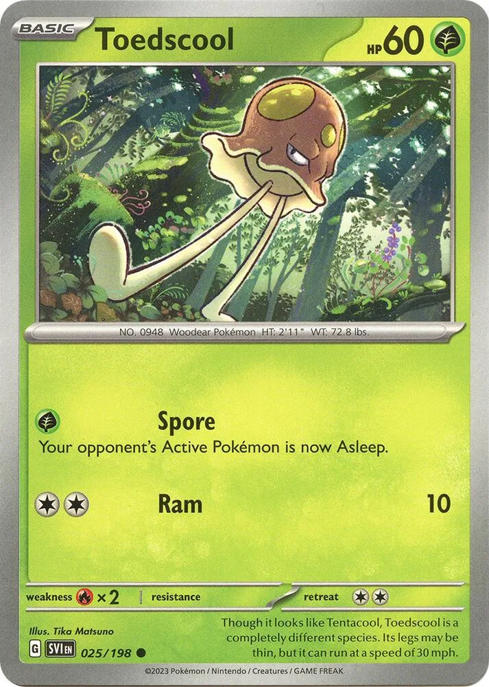 Toedscool card front