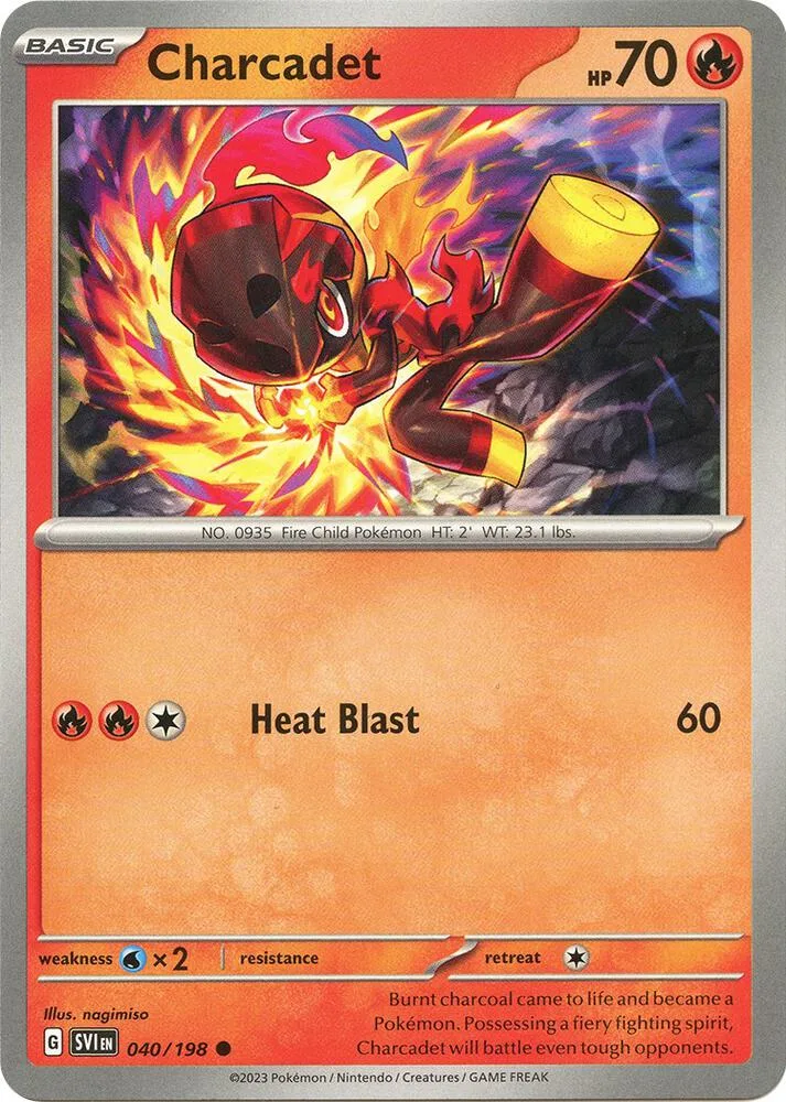 Charcadet card front