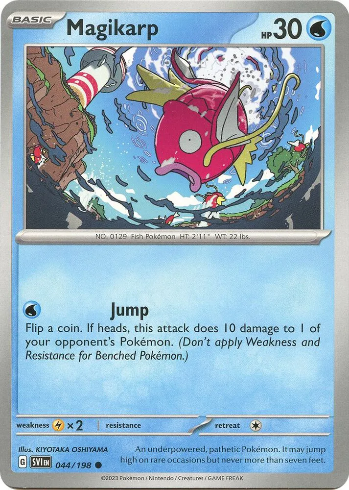 Magikarp card front