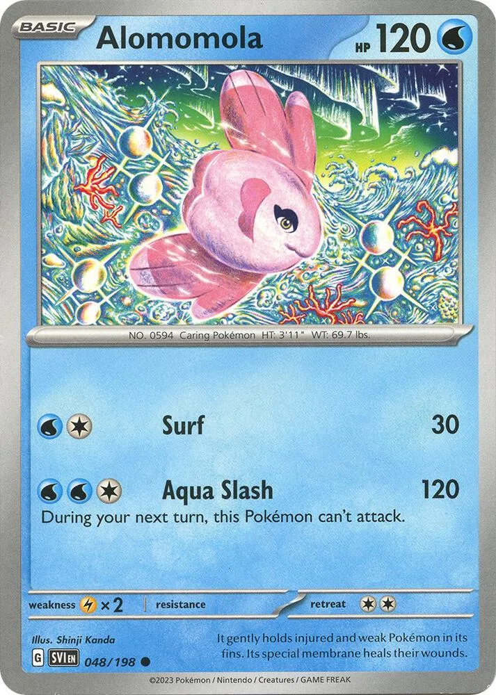 Alomomola card front