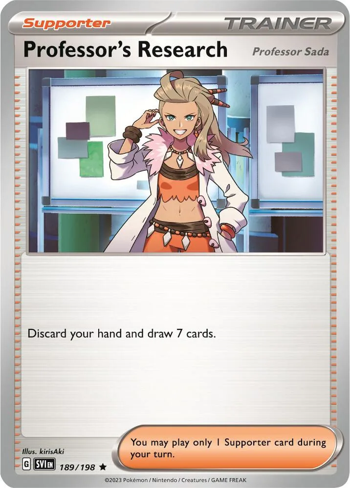 Professor's Research [Professor Sada] (Non-Holo) thumbnail