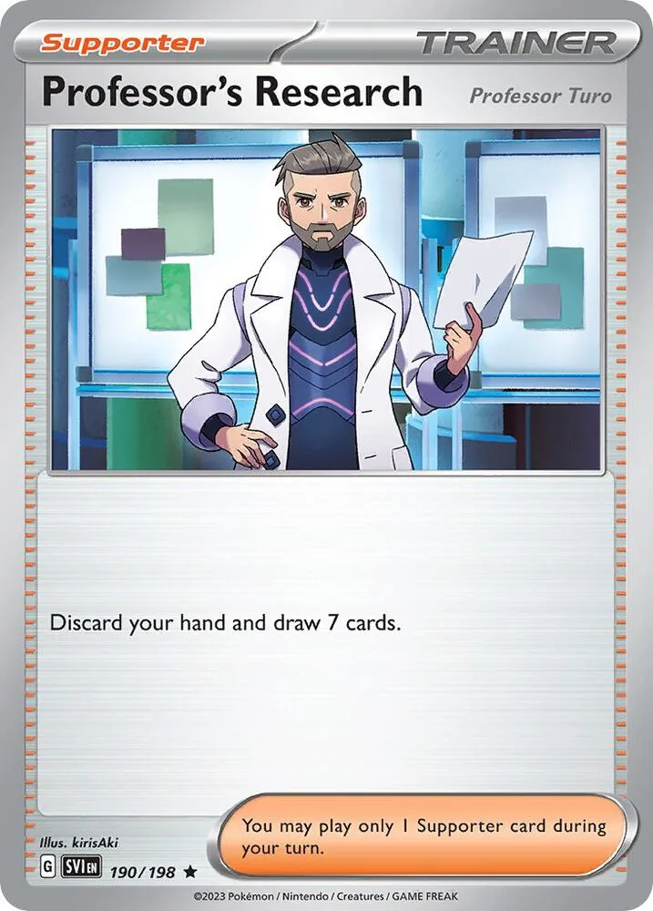 Professor's Research [Professor Turo] (Non-Holo) thumbnail
