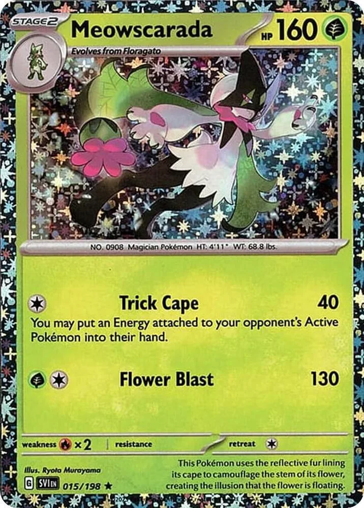 Meowscarada (Sparkle Holo) thumbnail