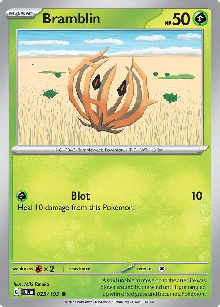 Bramblin card front