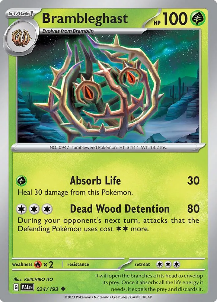 Brambleghast card front