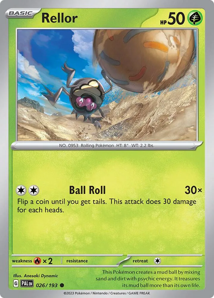 Rellor card front