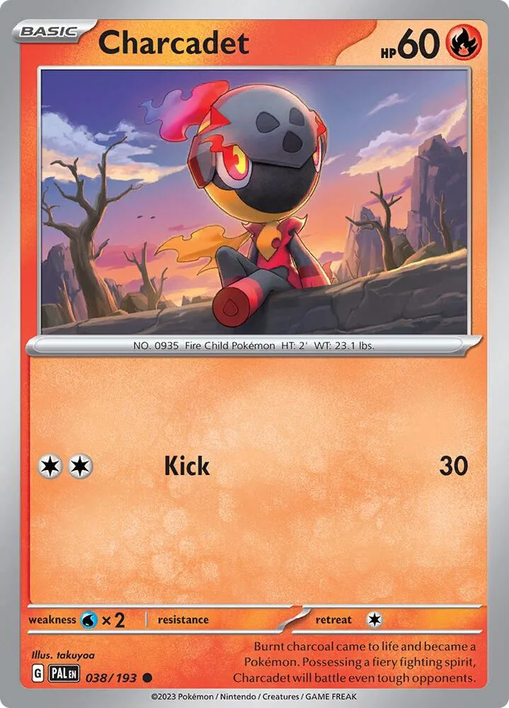 Charcadet card front