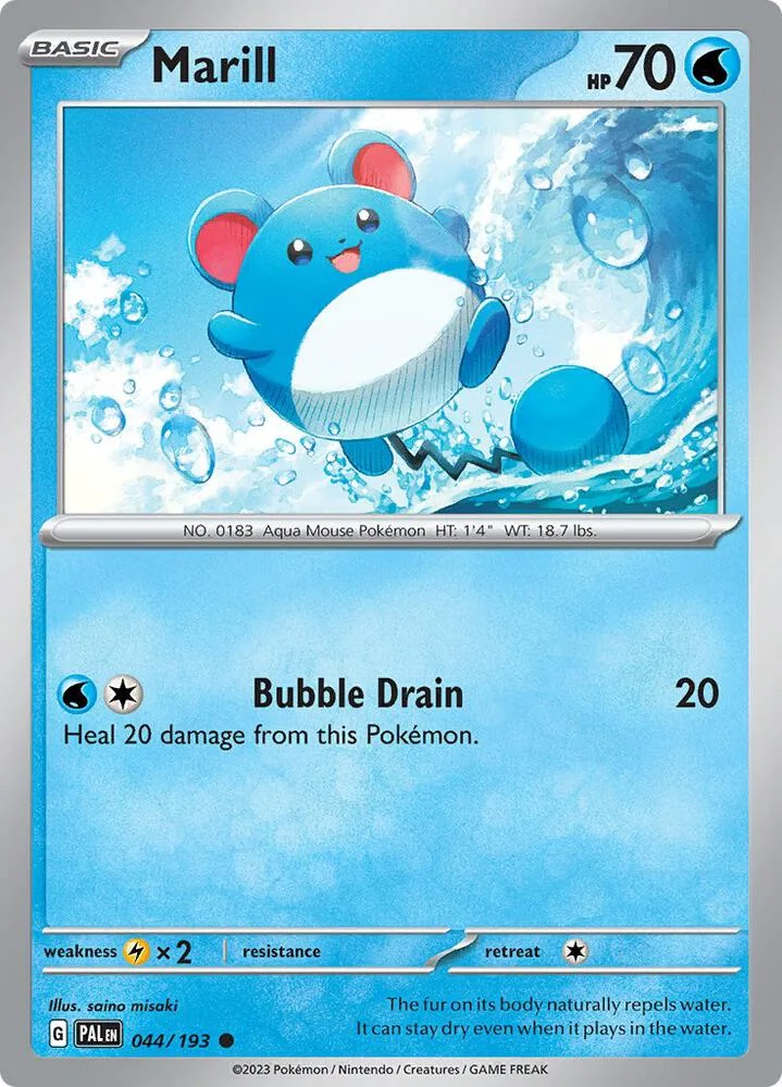 Marill card front