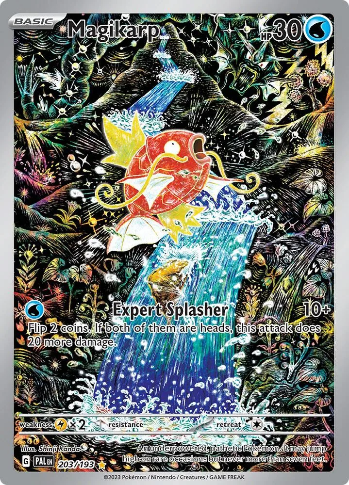 Magikarp Holofoil card