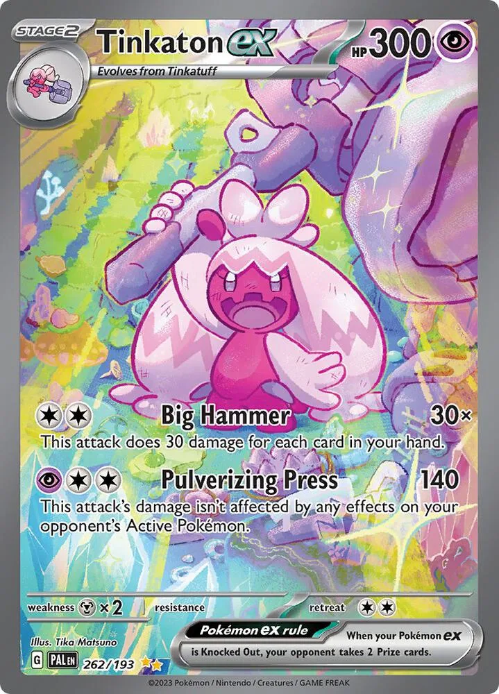 Tinkaton ex Holofoil card