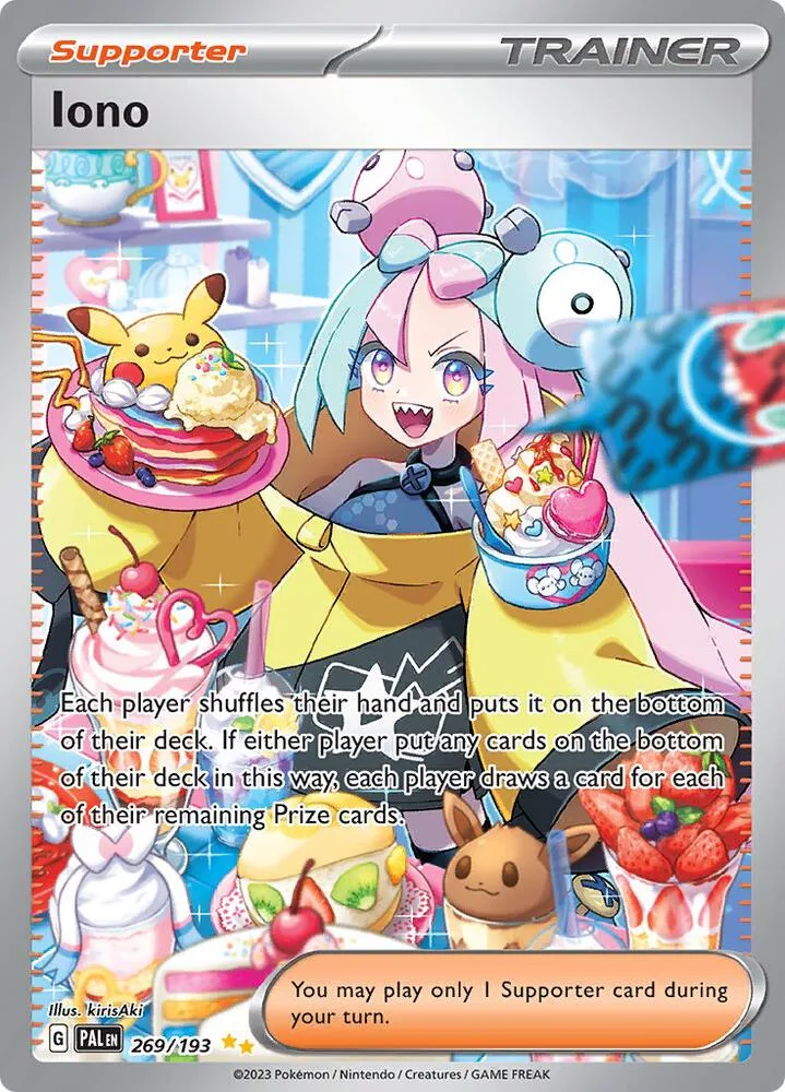 Iono Holofoil card