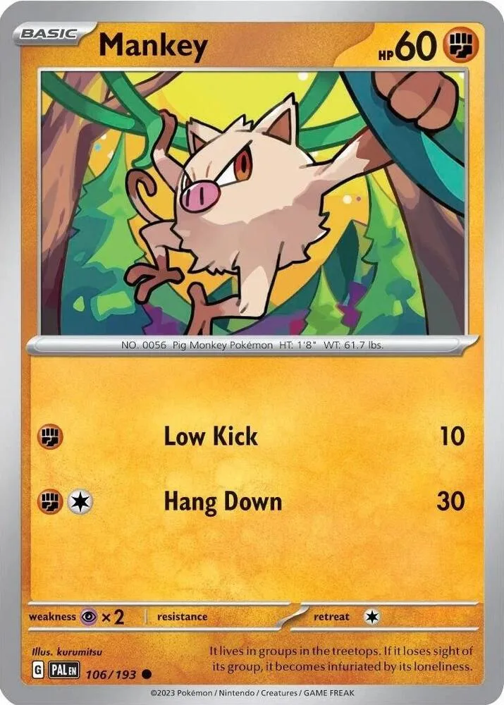 Mankey (Cosmos Holo) thumbnail