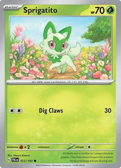 Sprigatito (Collection Promo) thumbnail