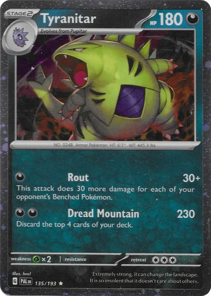 Tyranitar (Cosmos Holo) thumbnail