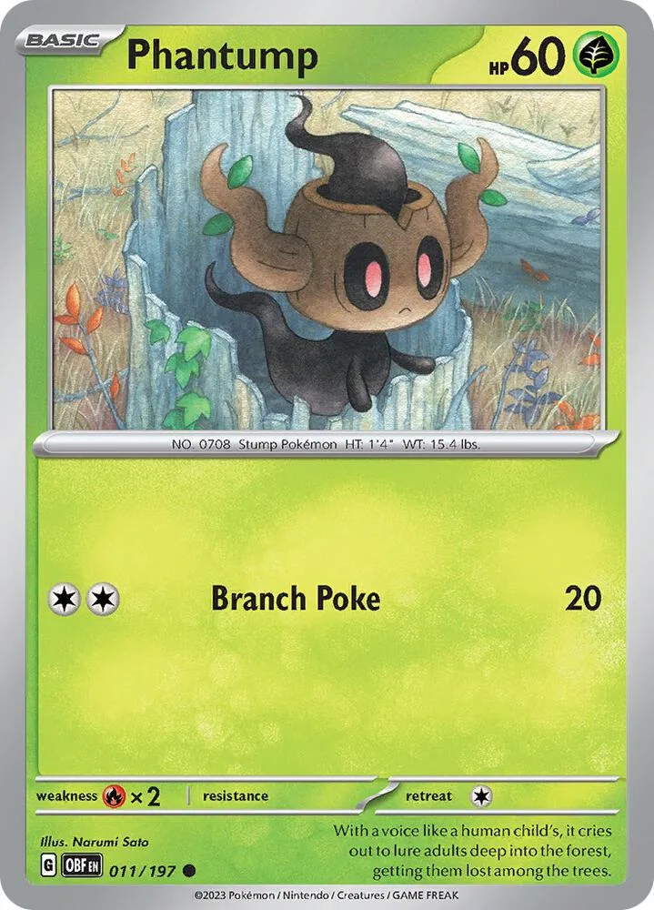 Phantump card front