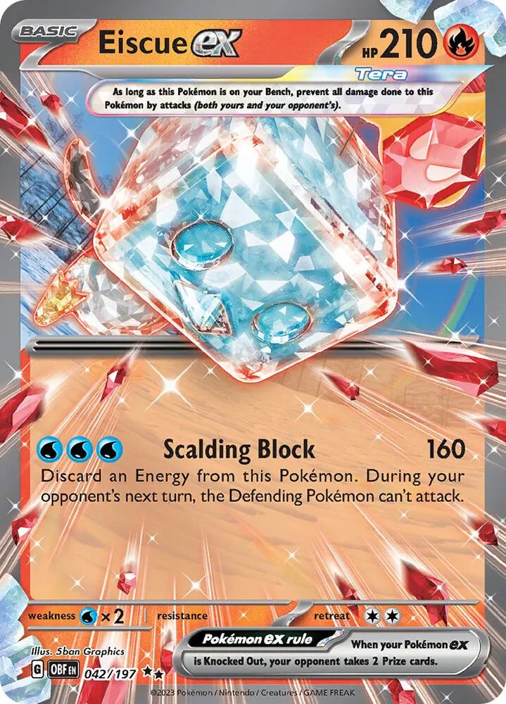 Eiscue ex card front