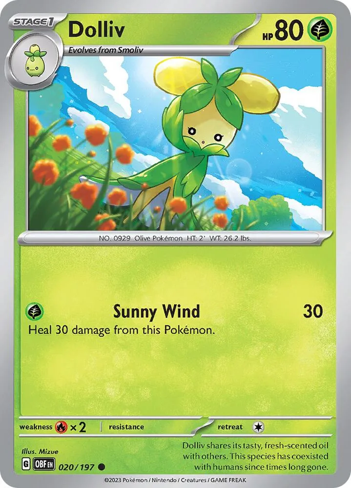 Dolliv card front