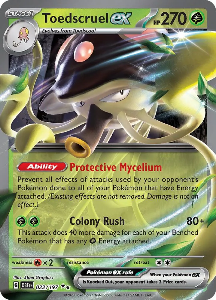 Toedscruel ex card front