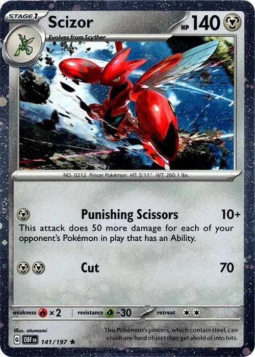 Scizor (Cosmos Holo) thumbnail