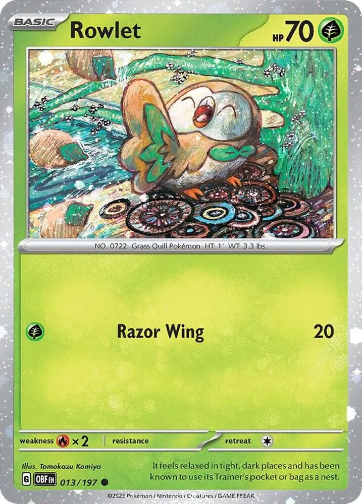Rowlet (Cosmos Holo) thumbnail