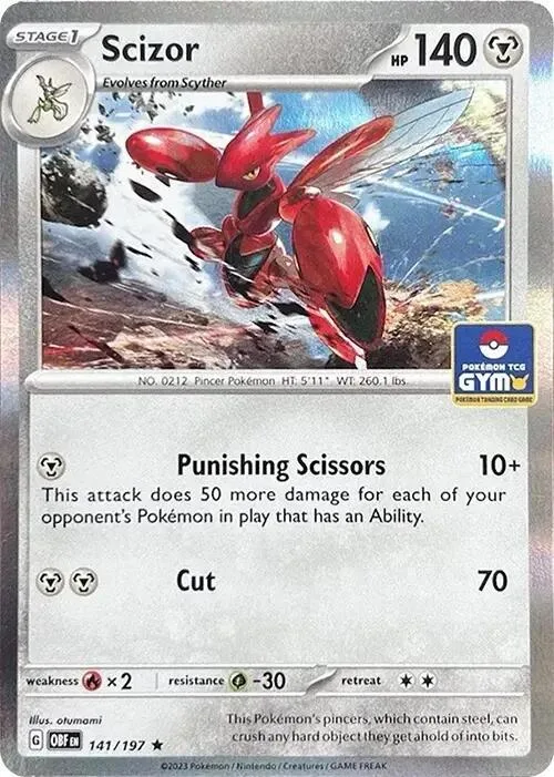 Scizor (Gym Stamp) thumbnail