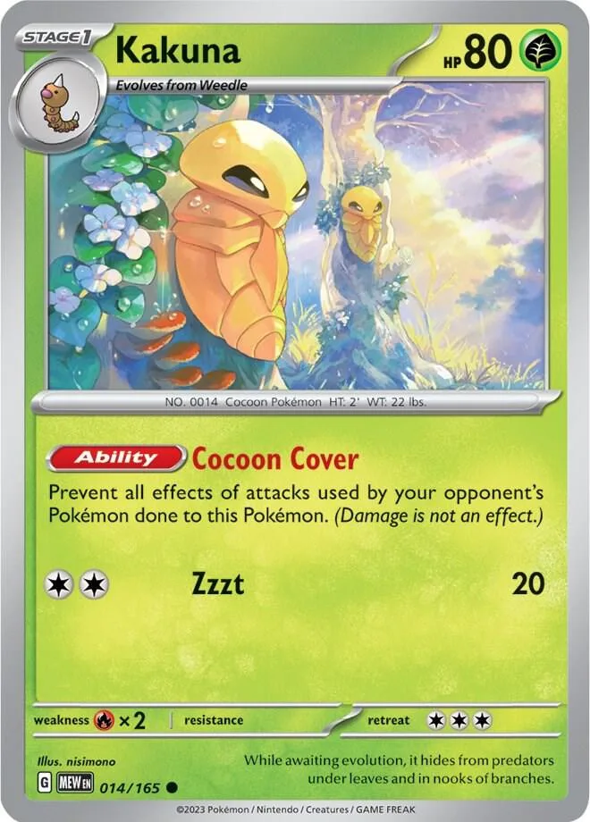 Kakuna card front
