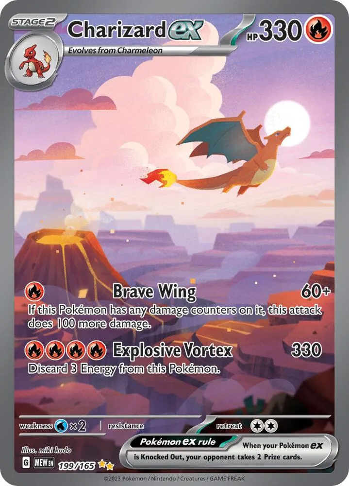 Charizard ex Holofoil card