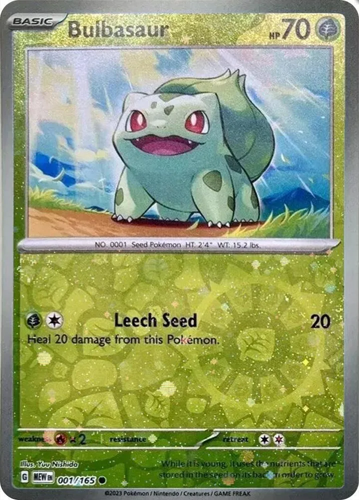Bulbasaur (Costco Reverse Cosmos Holo) thumbnail