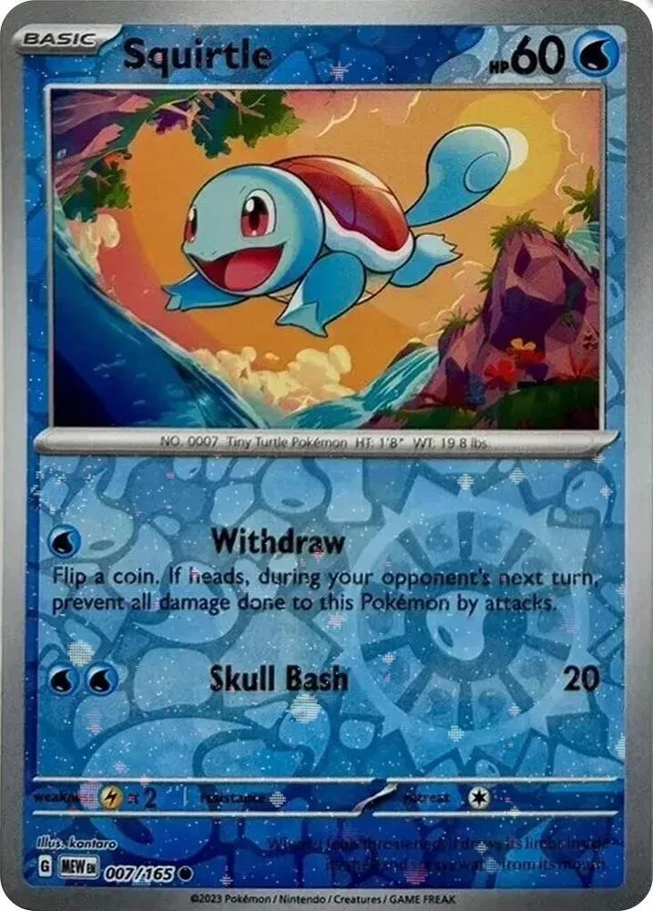 Squirtle (Costco Reverse Cosmos Holo) thumbnail