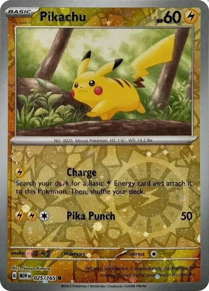 Pikachu (Costco Reverse Cosmos Holo) thumbnail