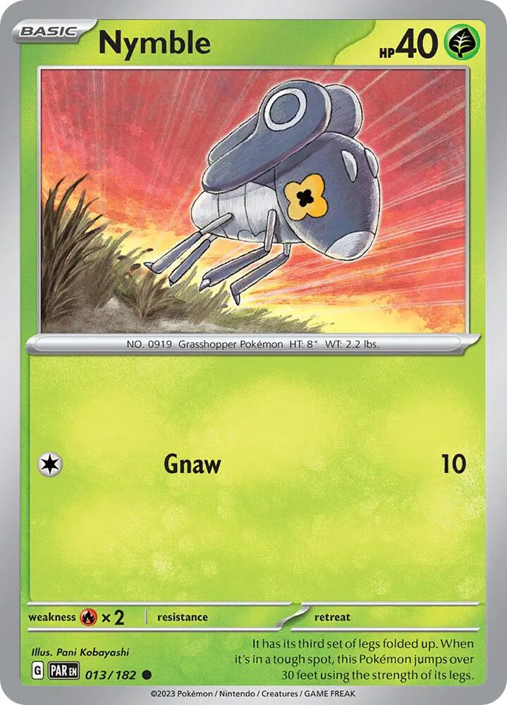 Nymble card front