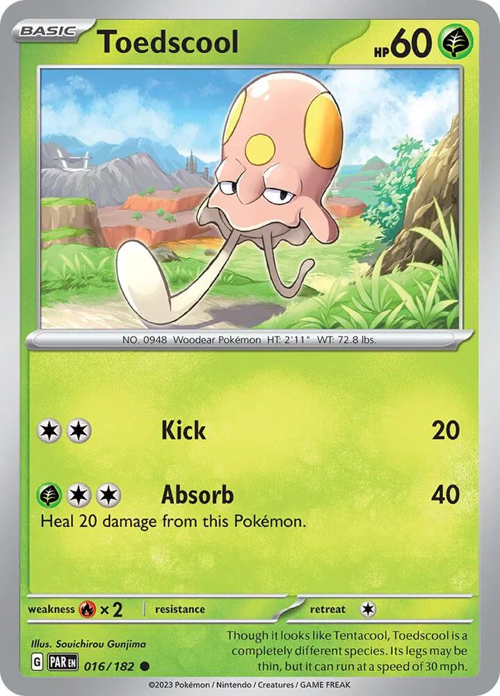 Toedscool card front