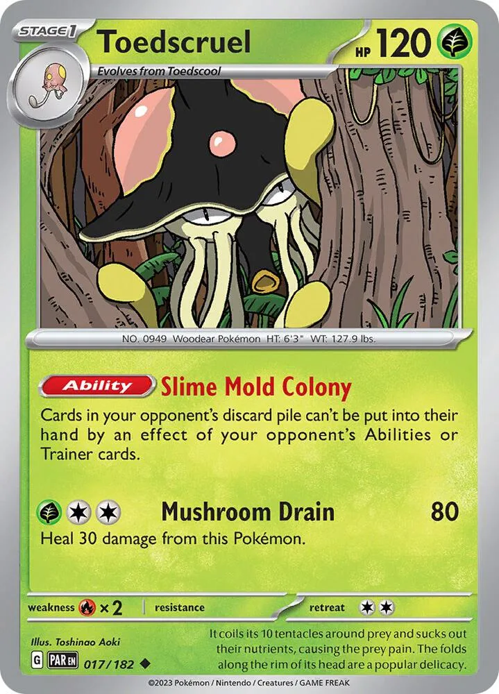 Toedscruel card front