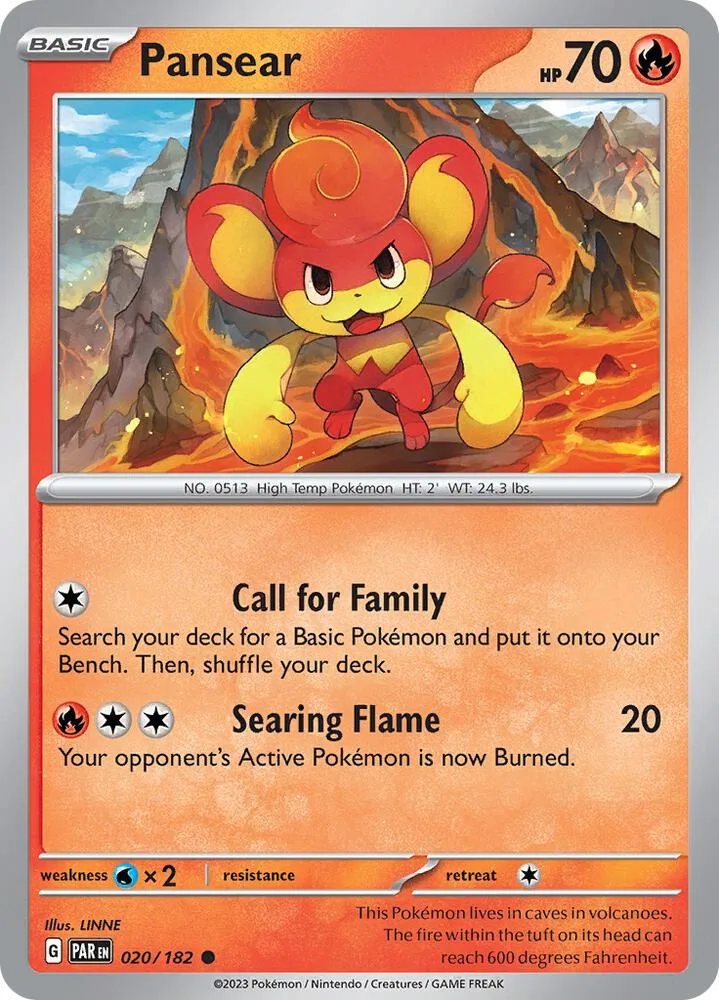 Pansear card front