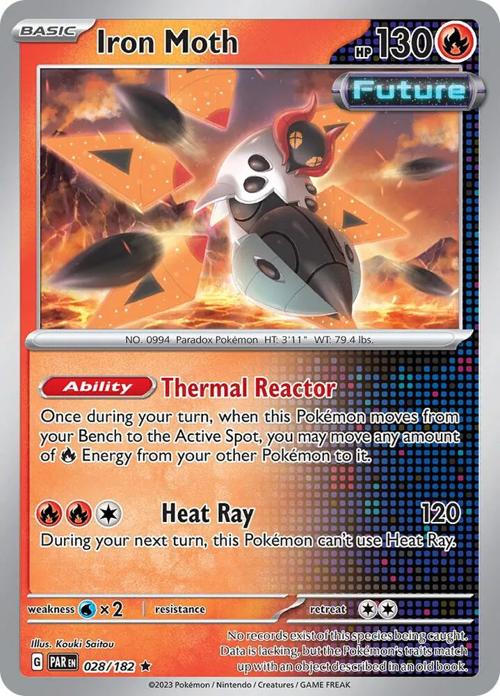 Iron Moth card front